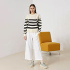 Loose Round Neck Wool Sweater