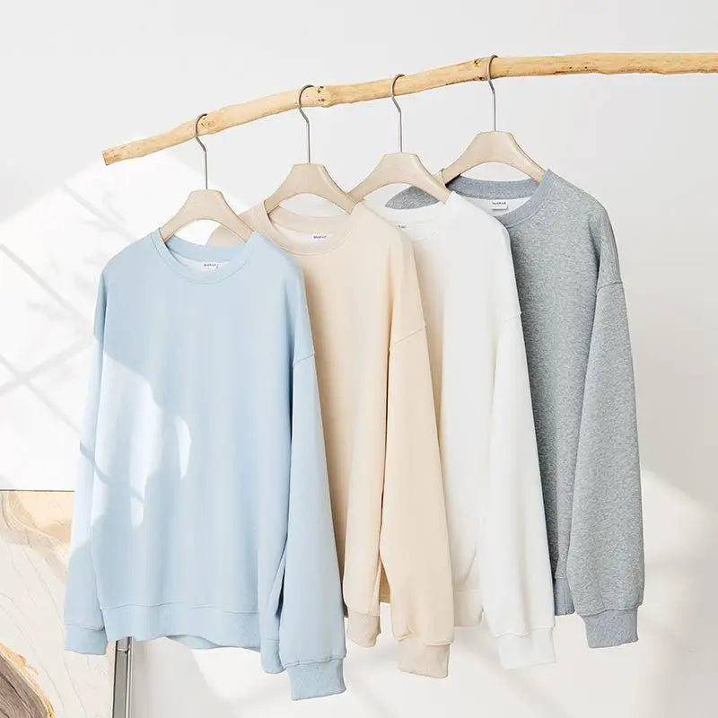 Heavyweight Oversize Round Neck Sweatshirt