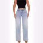 Wide Leg Hip Lifting Jeans