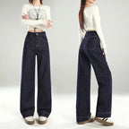Plus Size Elastic Waist Jeans