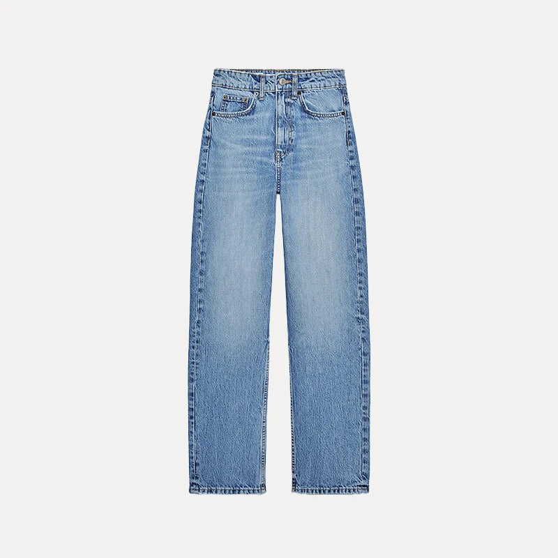 High Waist Loose Fit Jeans