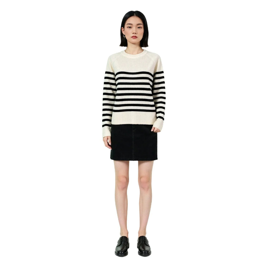 Loose Round Neck Wool Sweater