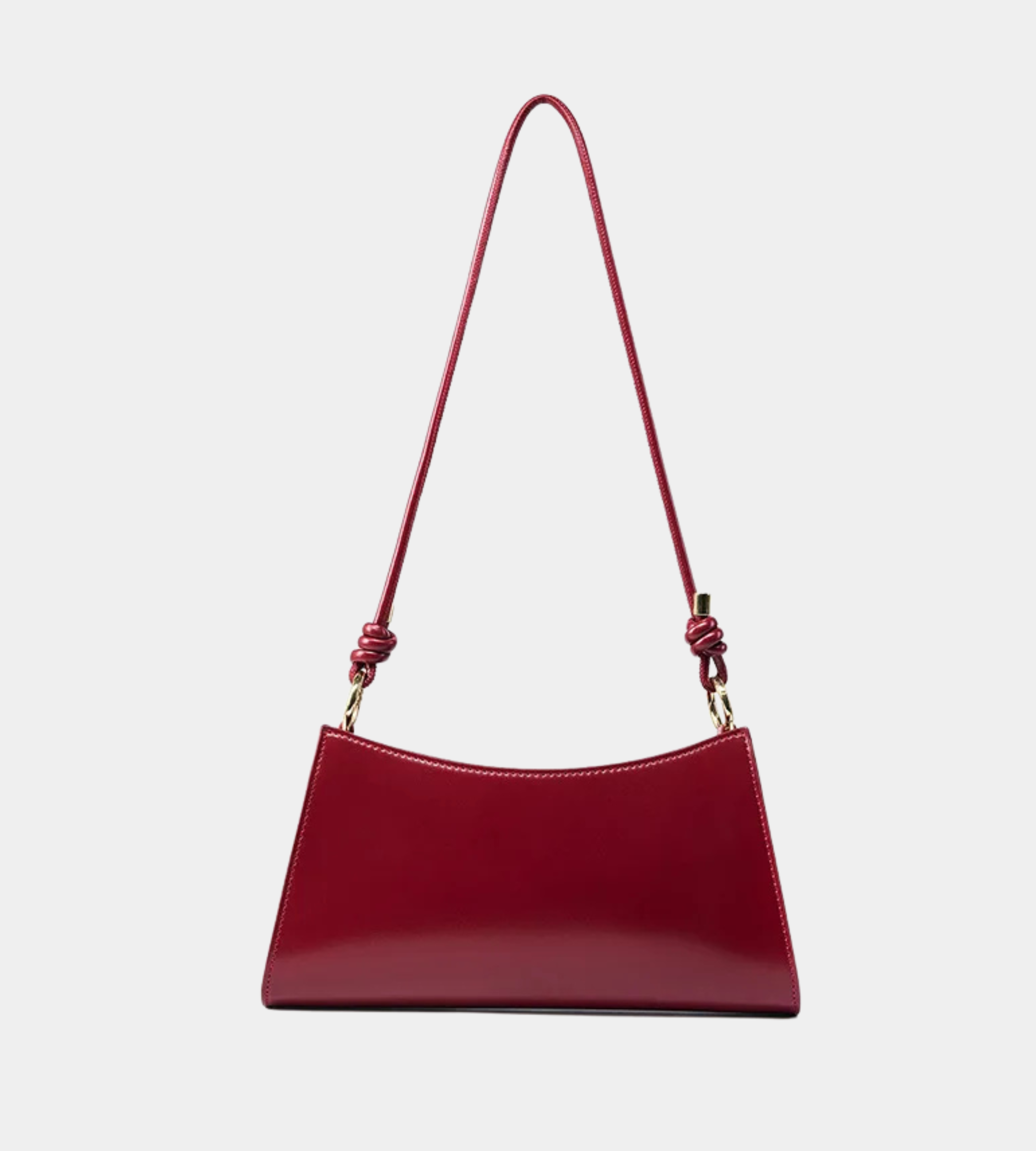 Embroidered Leather Camera Crossbody Bag