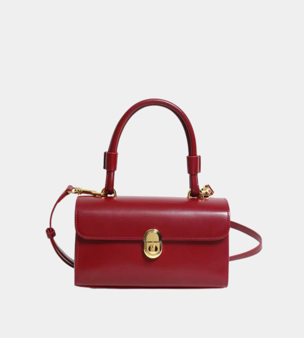 Elegant Red Wedding Shoulder Bag