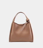 Soft Cowhide Leather Bucket Bag