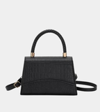 Stone Pattern Flap Top Handle