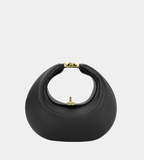 Convertible Half-Moon Leather Travel Tote