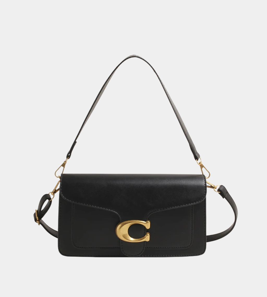 Classic Leather Crossbody Messenger Bag