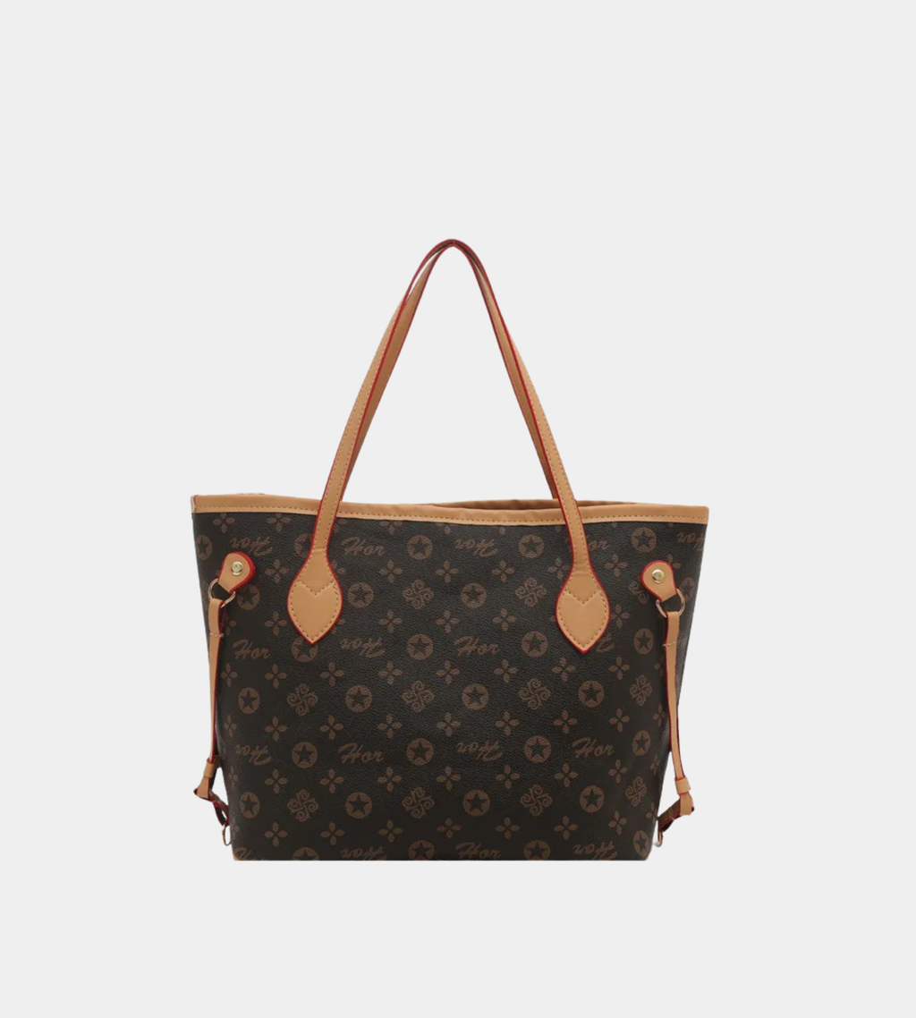 Luxury Printed Single-Shoulder Handbag