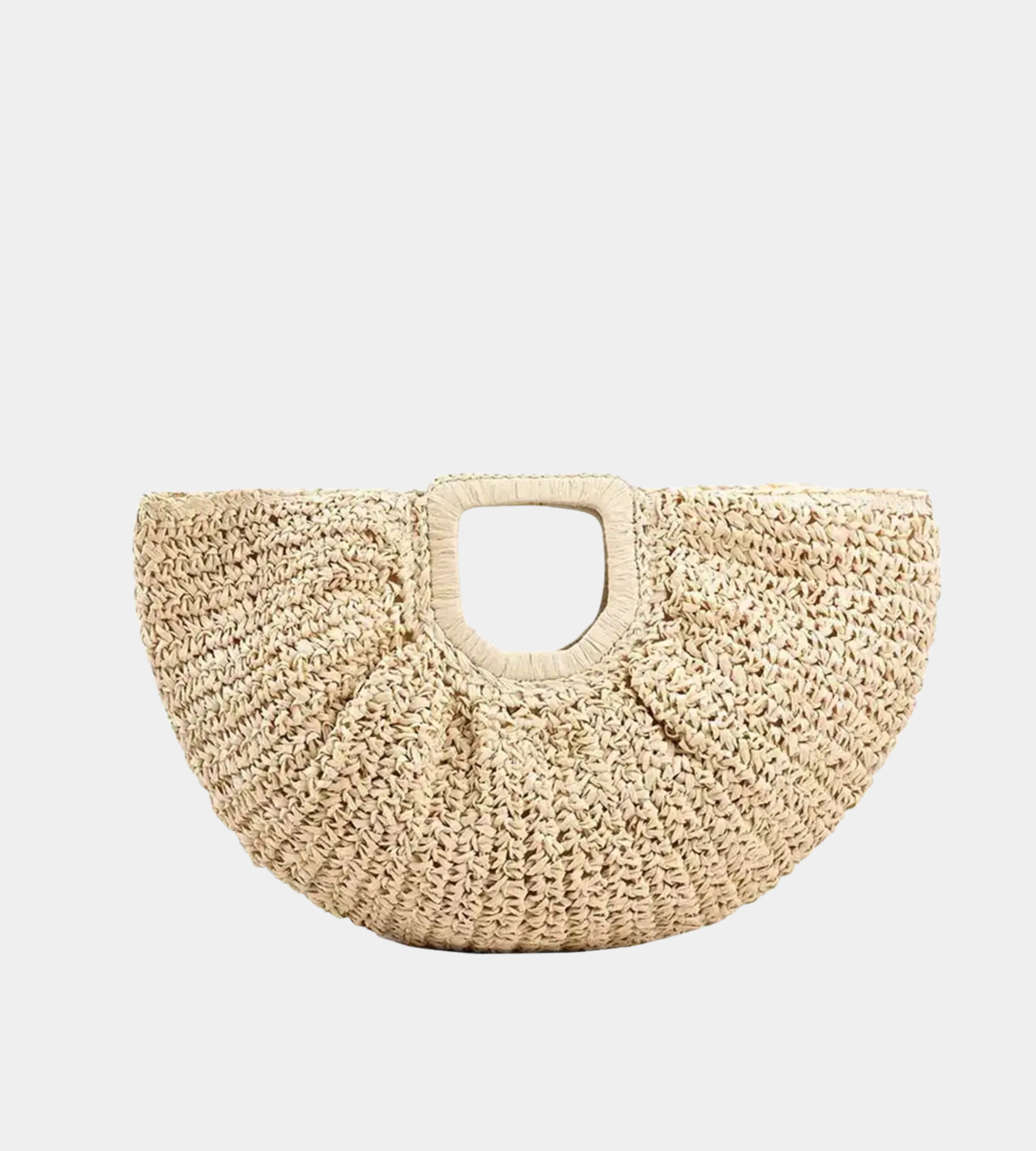 Artisan Paper Weave Hobo Bag