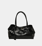 Slouchy Buckle-Closure Hobo Bag