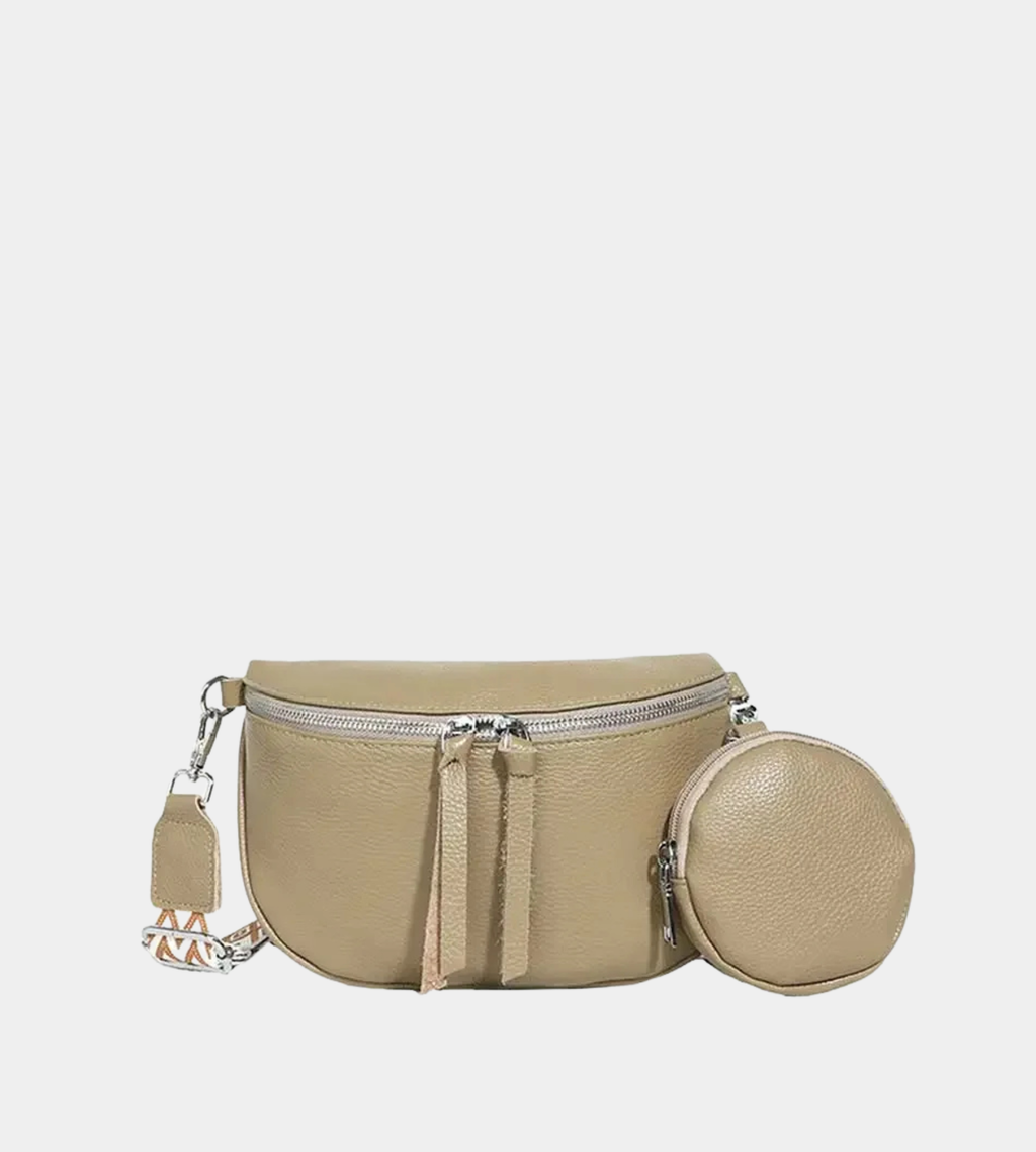 Saddle Leather Multi-Way Crossbody