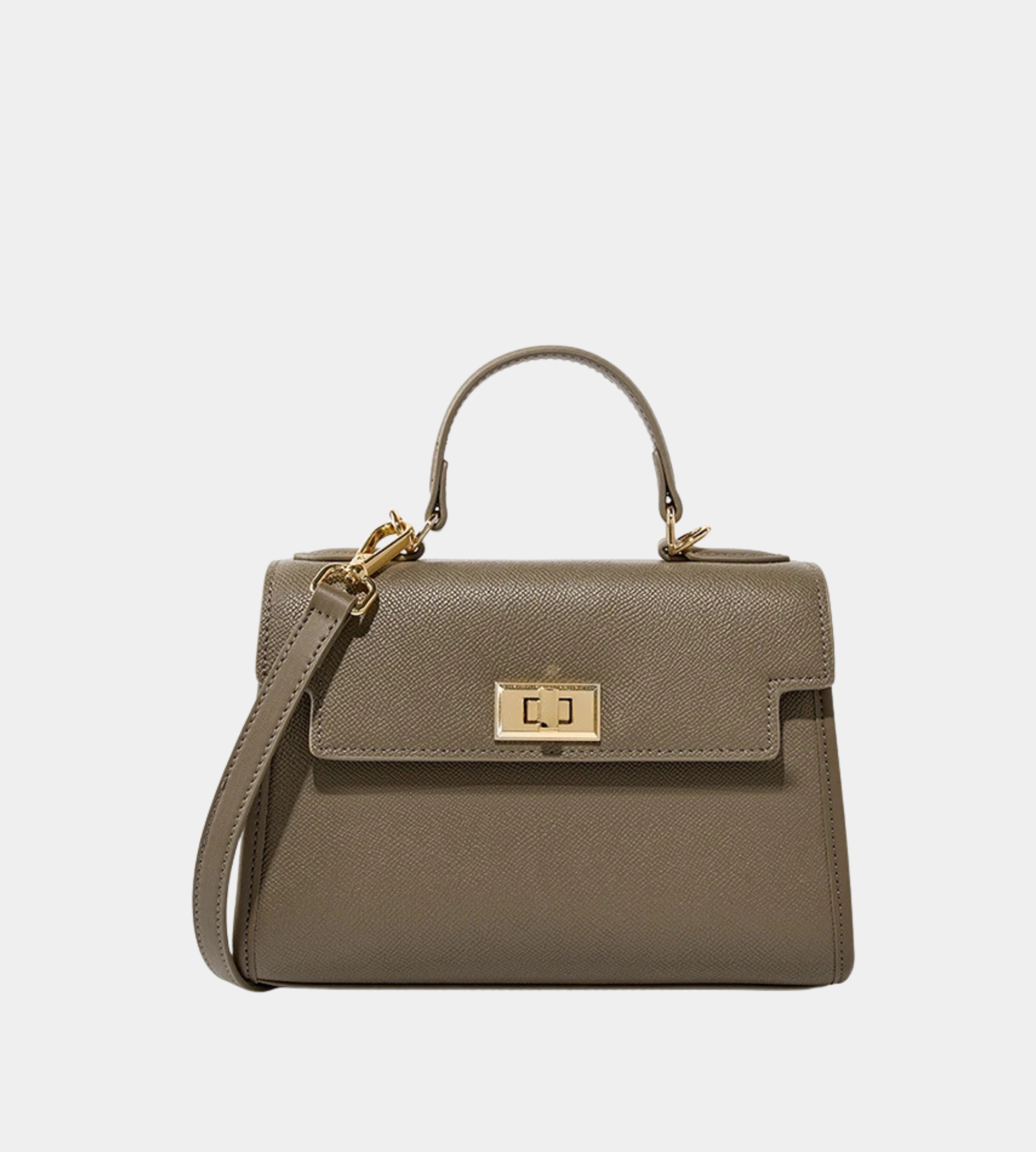 Timeless Flap Leather Crossbody Bag