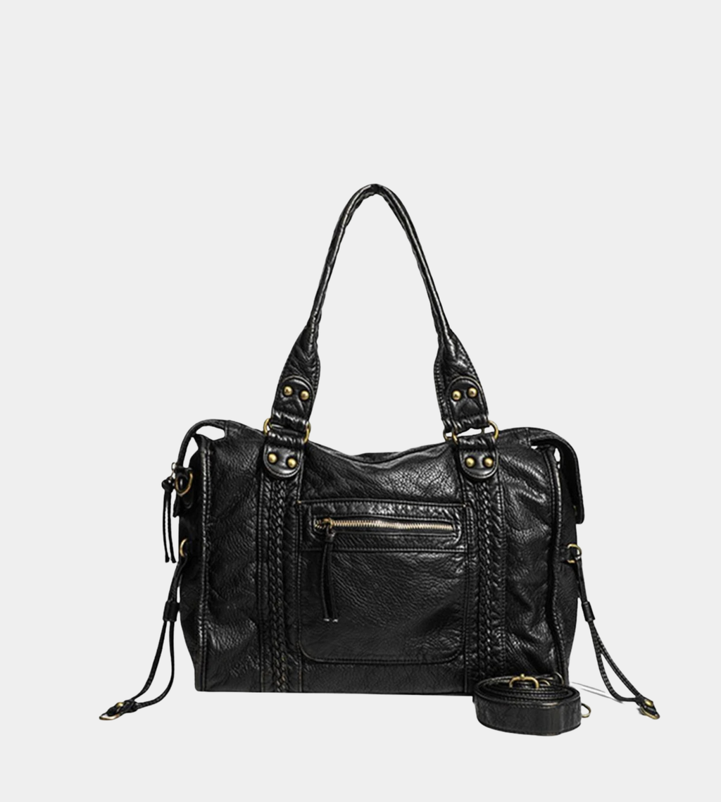 Utility Pocket Bucket Shoulder Bag