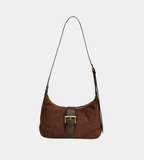 Crescent Slouchy Suede Hobo Bag
