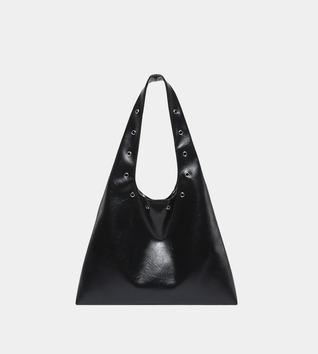 Slouchy Magnetic Closure Tote Bag